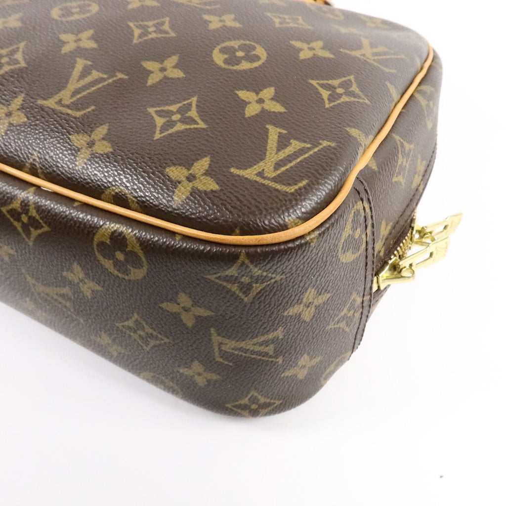 LOUIS VUITTON Louis Vuitton Monogram Trouville Handbag Brown Monogram Handbag M42228 image 12