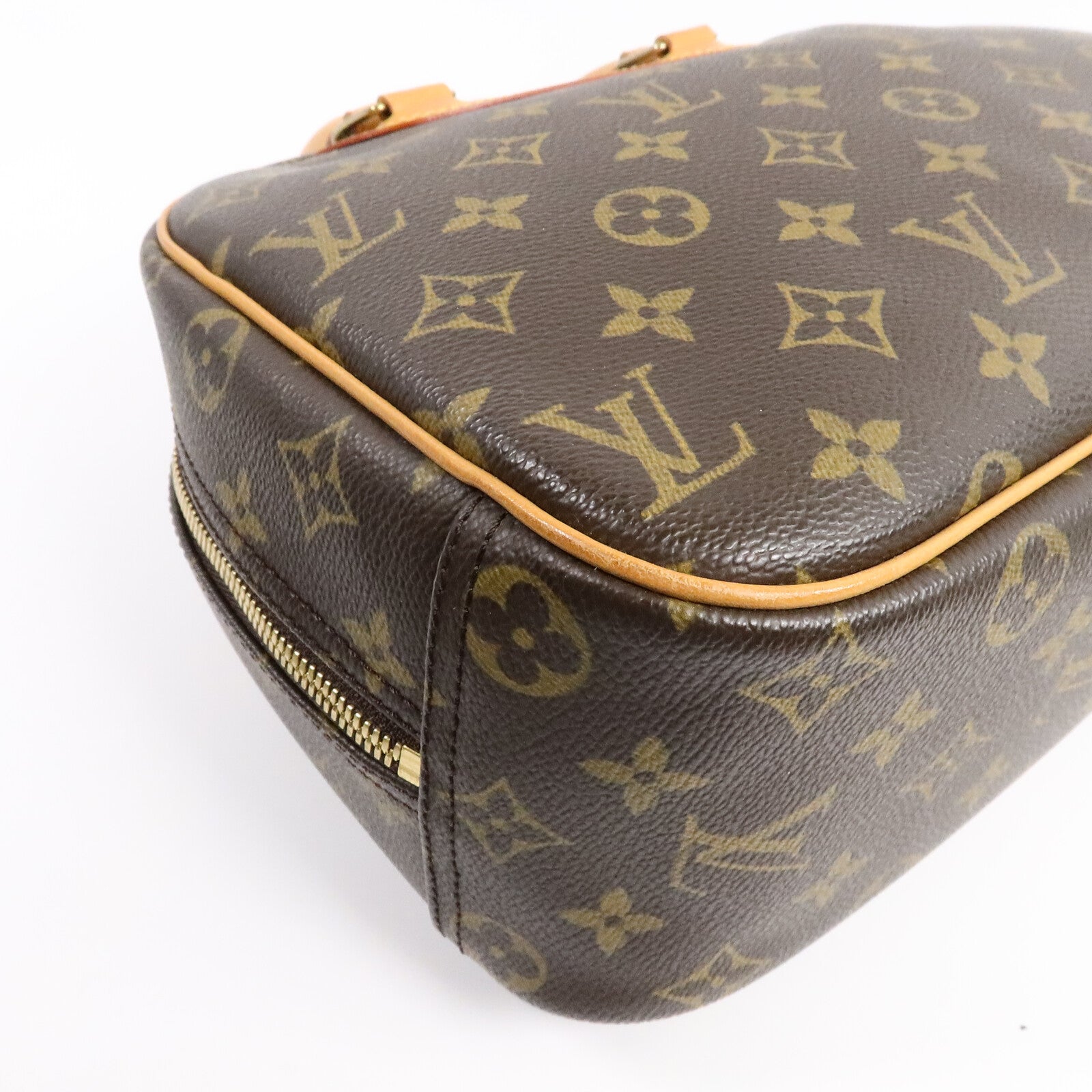 LOUIS VUITTON Louis Vuitton Monogram Trouville Handbag Brown Monogram Handbag M42228 image 13