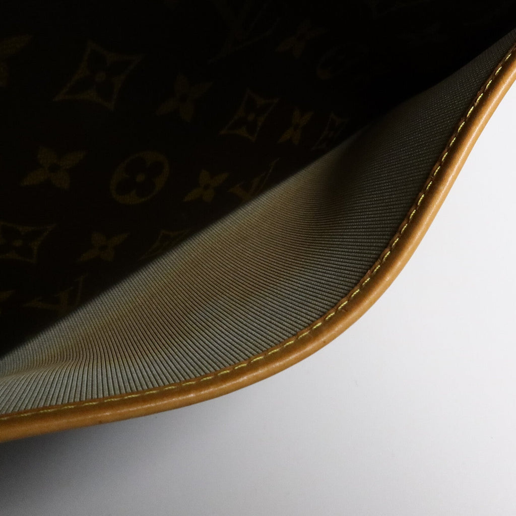 LOUIS VUITTON Louis Vuitton Monogram Trouville Handbag Brown Monogram Handbag M42228 image 17