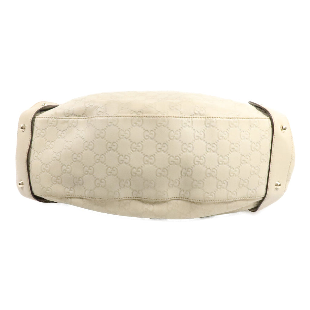 GUCCI Gucci Gg Ghw Pelham Shoulder Bag 137621 Calfskin Leather White image 4