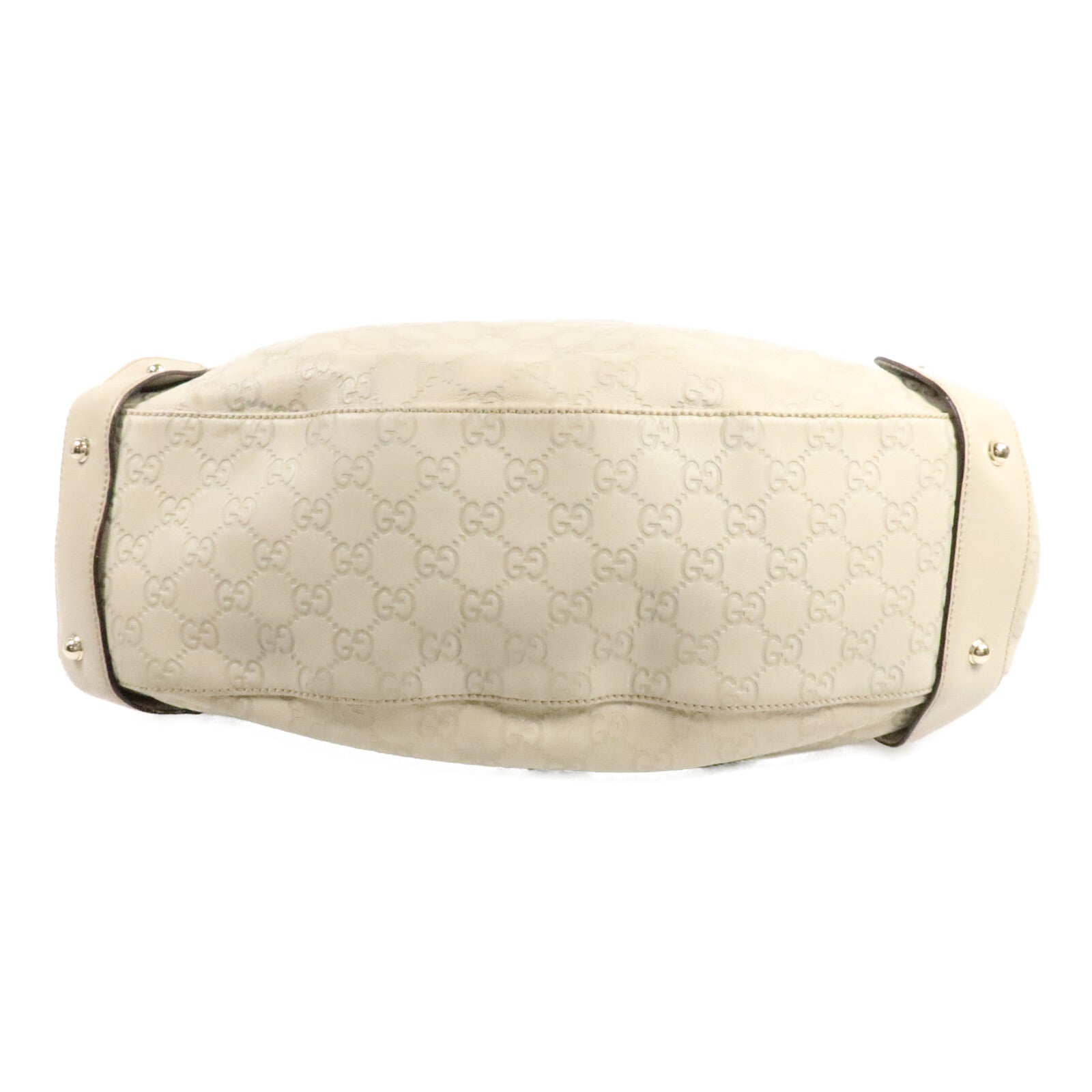 GUCCI Gucci Gg Ghw Pelham Shoulder Bag 137621 Calfskin Leather White image 4