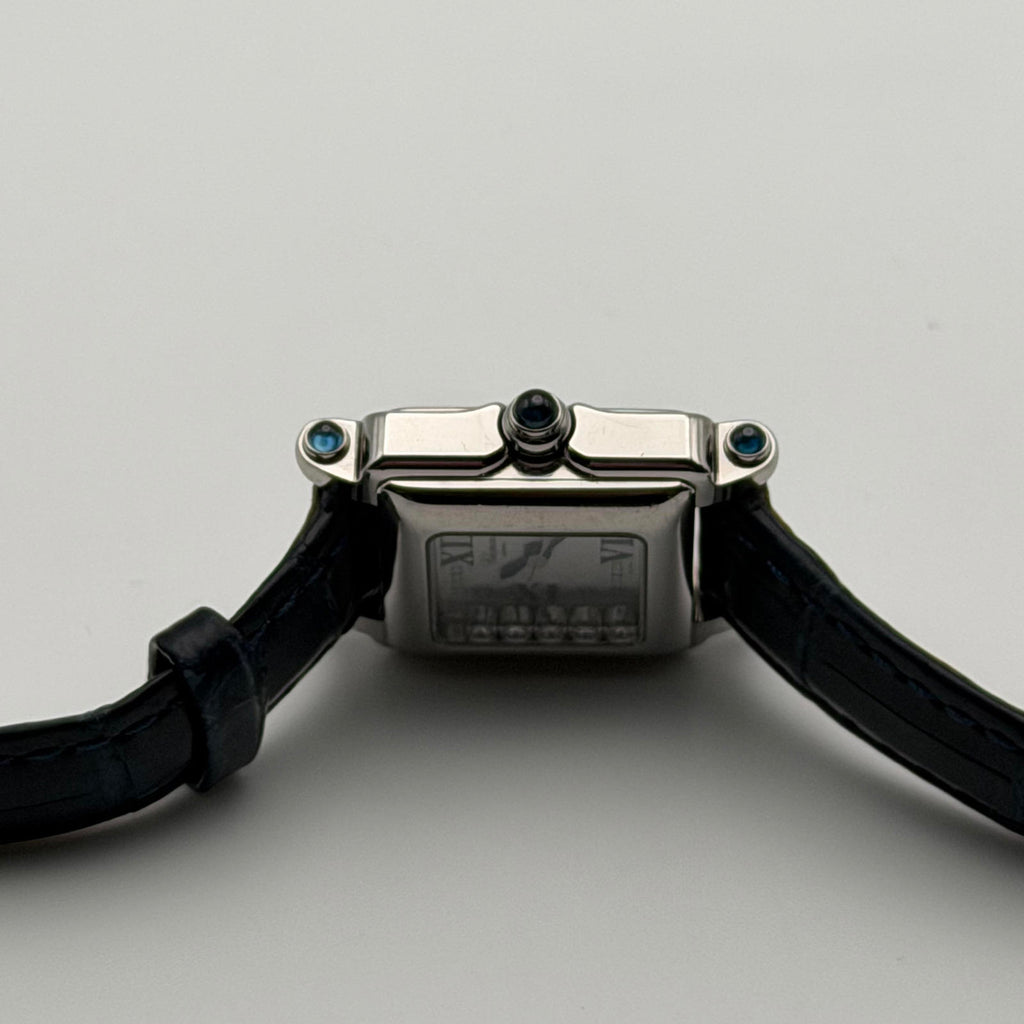 Chopard Happy Sport Diamond Square Watch – Stainless Steel – Swiss Made