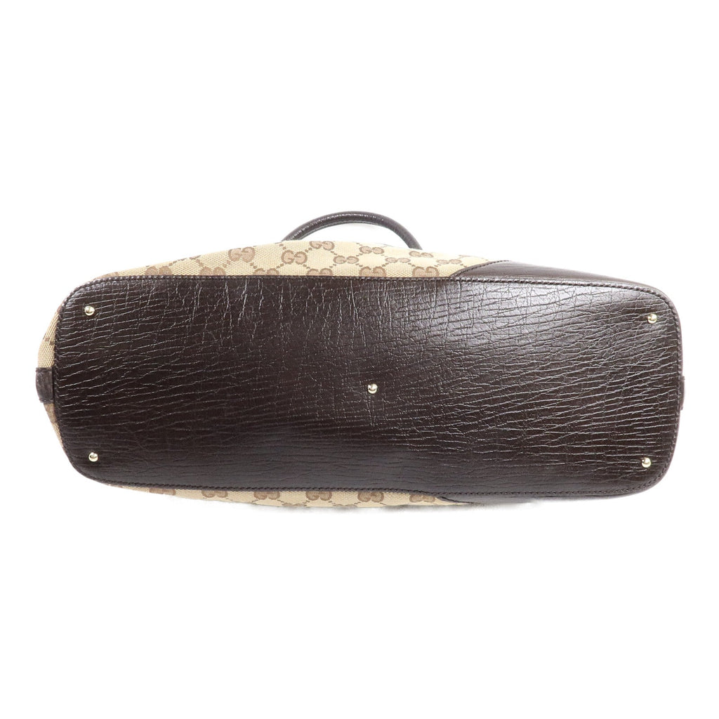 GUCCI Gucci Gg Ghw Shoulder Bag 137385 Gg Canvas Brown image 4