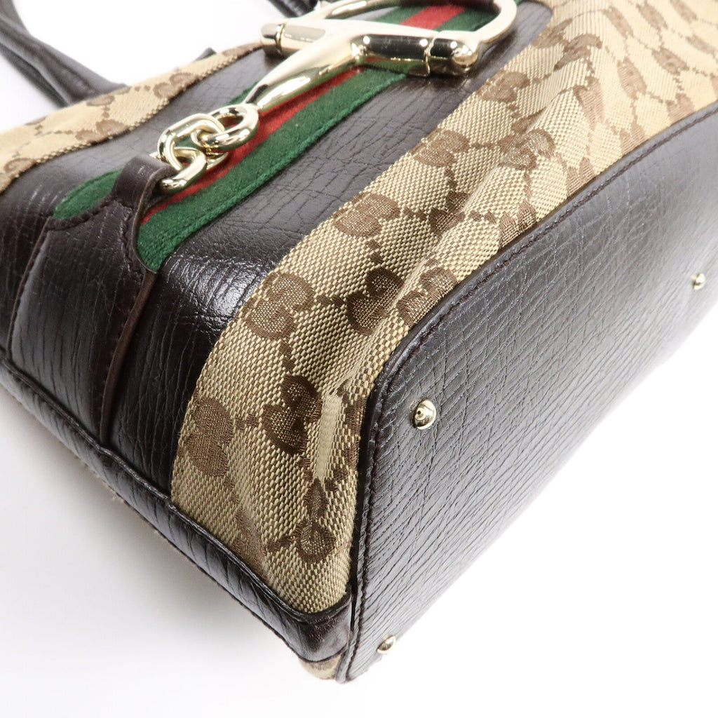 GUCCI Gucci Gg Ghw Shoulder Bag 137385 Gg Canvas Brown image 12