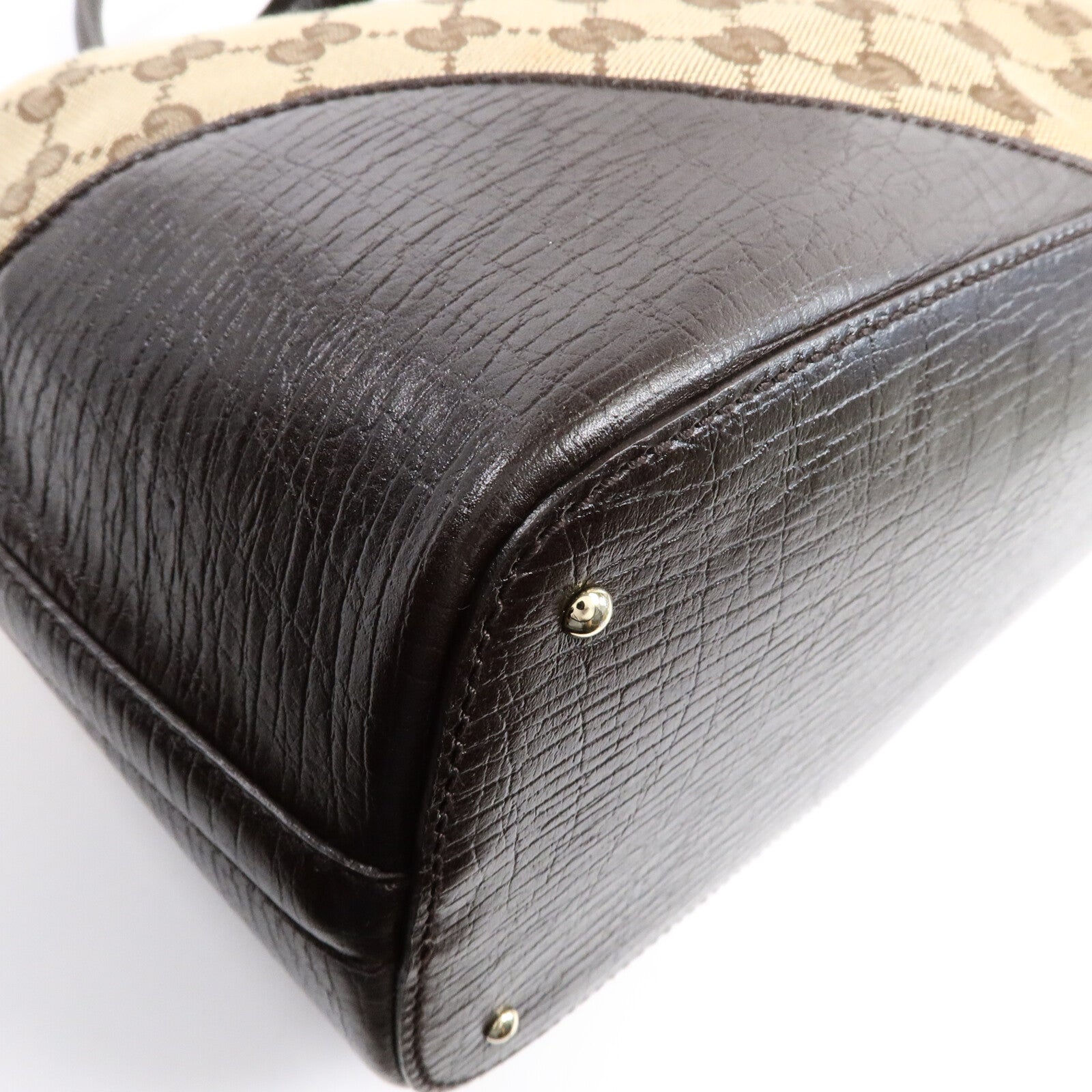 GUCCI Gucci Gg Ghw Shoulder Bag 137385 Gg Canvas Brown image 14