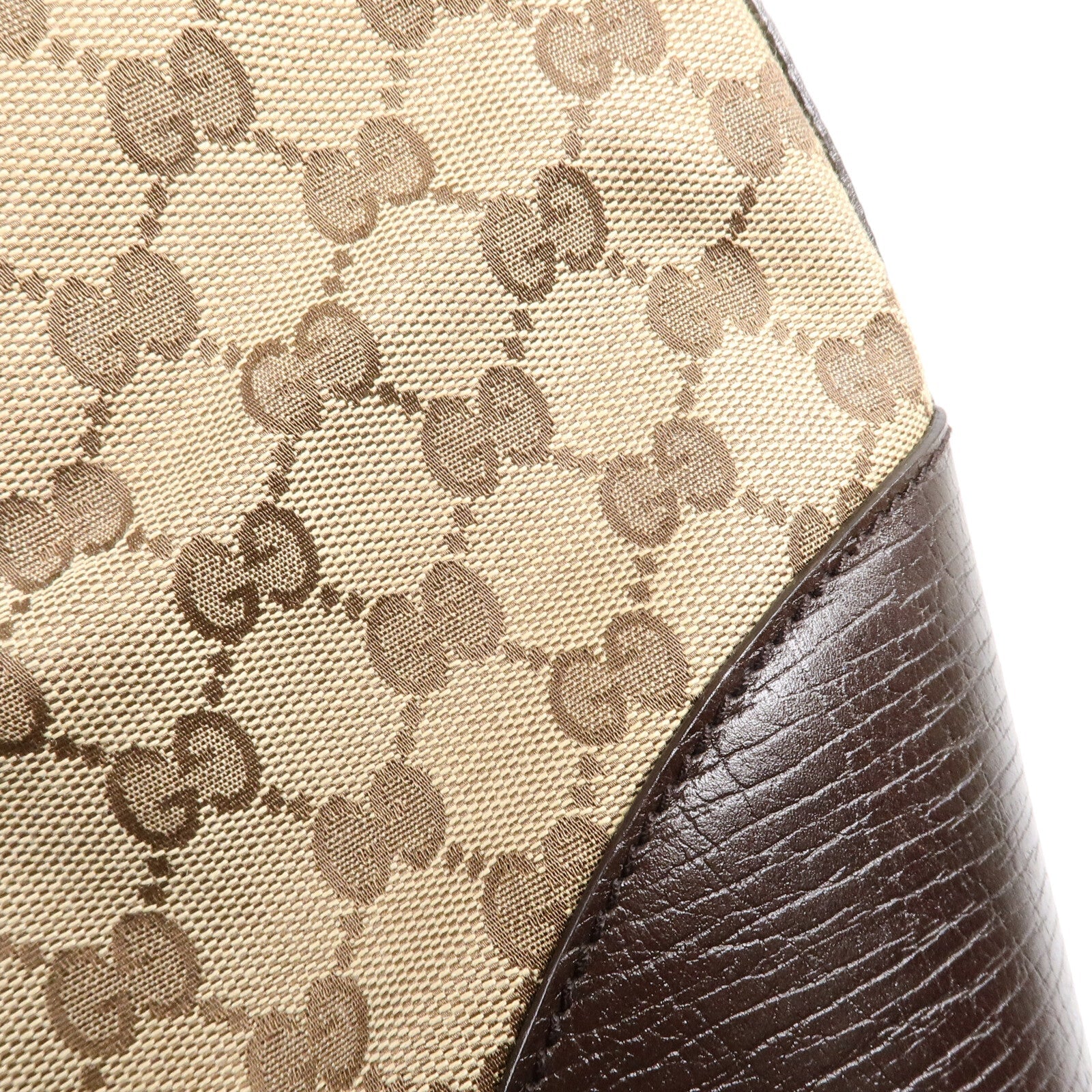 GUCCI Gucci Gg Ghw Shoulder Bag 137385 Gg Canvas Brown image 16