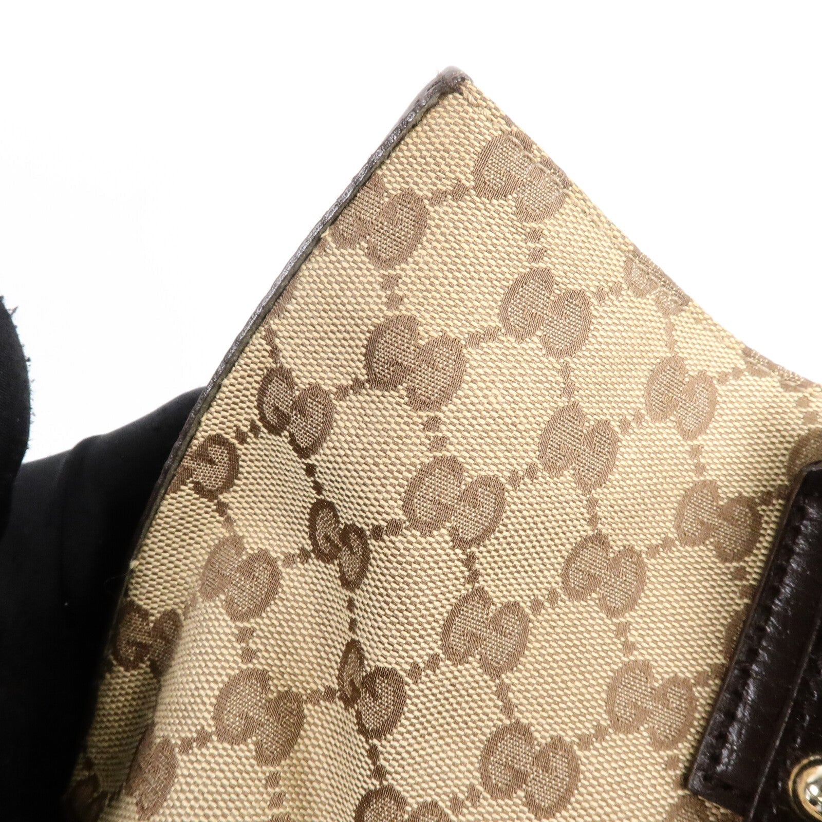 GUCCI Gucci Gg Ghw Shoulder Bag 137385 Gg Canvas Brown image 18