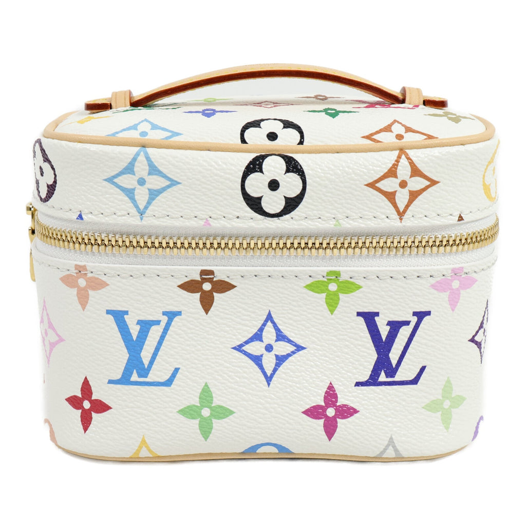 LOUIS VUITTON Louis Vuitton Ghw Lv X Tm Nice Nano Hand Bag M27941 Monogram Multicolore White image 1