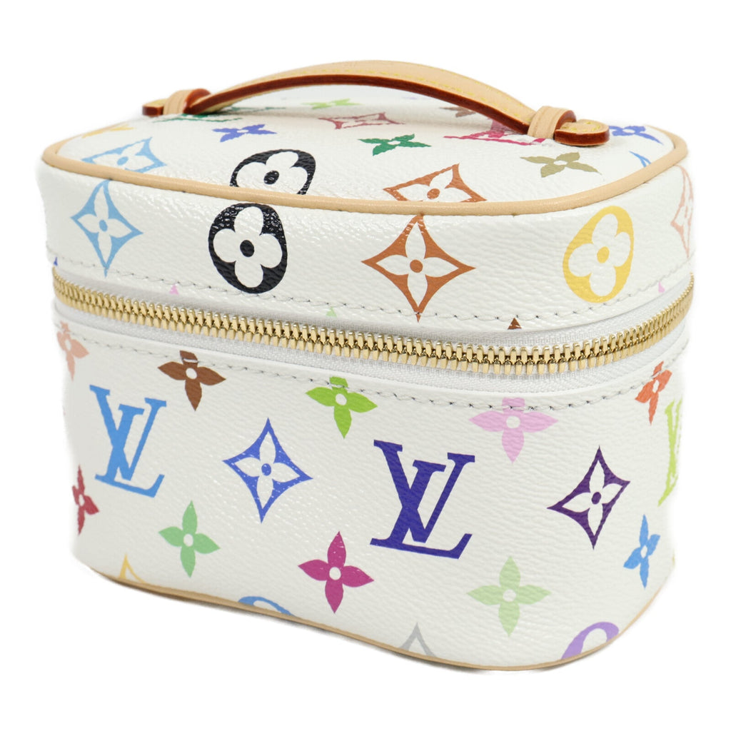 LOUIS VUITTON Louis Vuitton Ghw Lv X Tm Nice Nano Hand Bag M27941 Monogram Multicolore White image 3