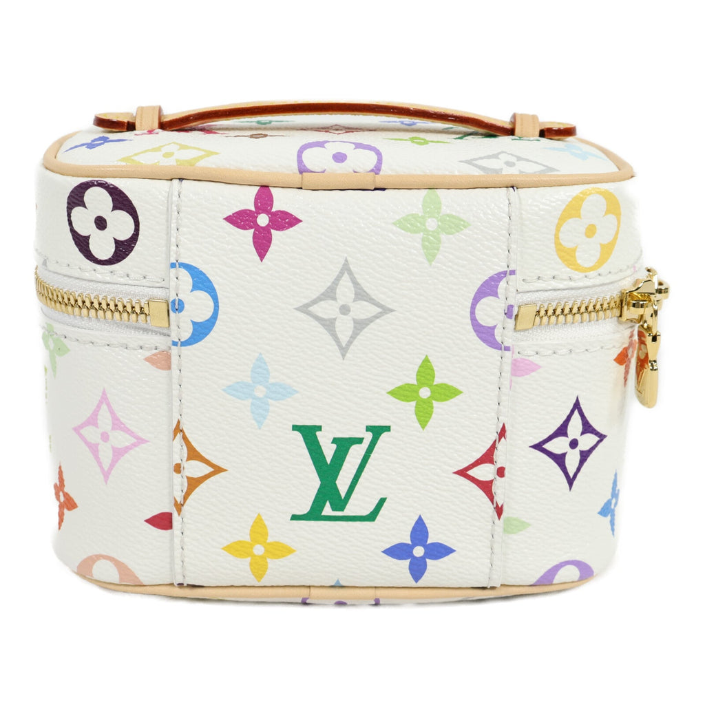 LOUIS VUITTON Louis Vuitton Ghw Lv X Tm Nice Nano Hand Bag M27941 Monogram Multicolore White image 2