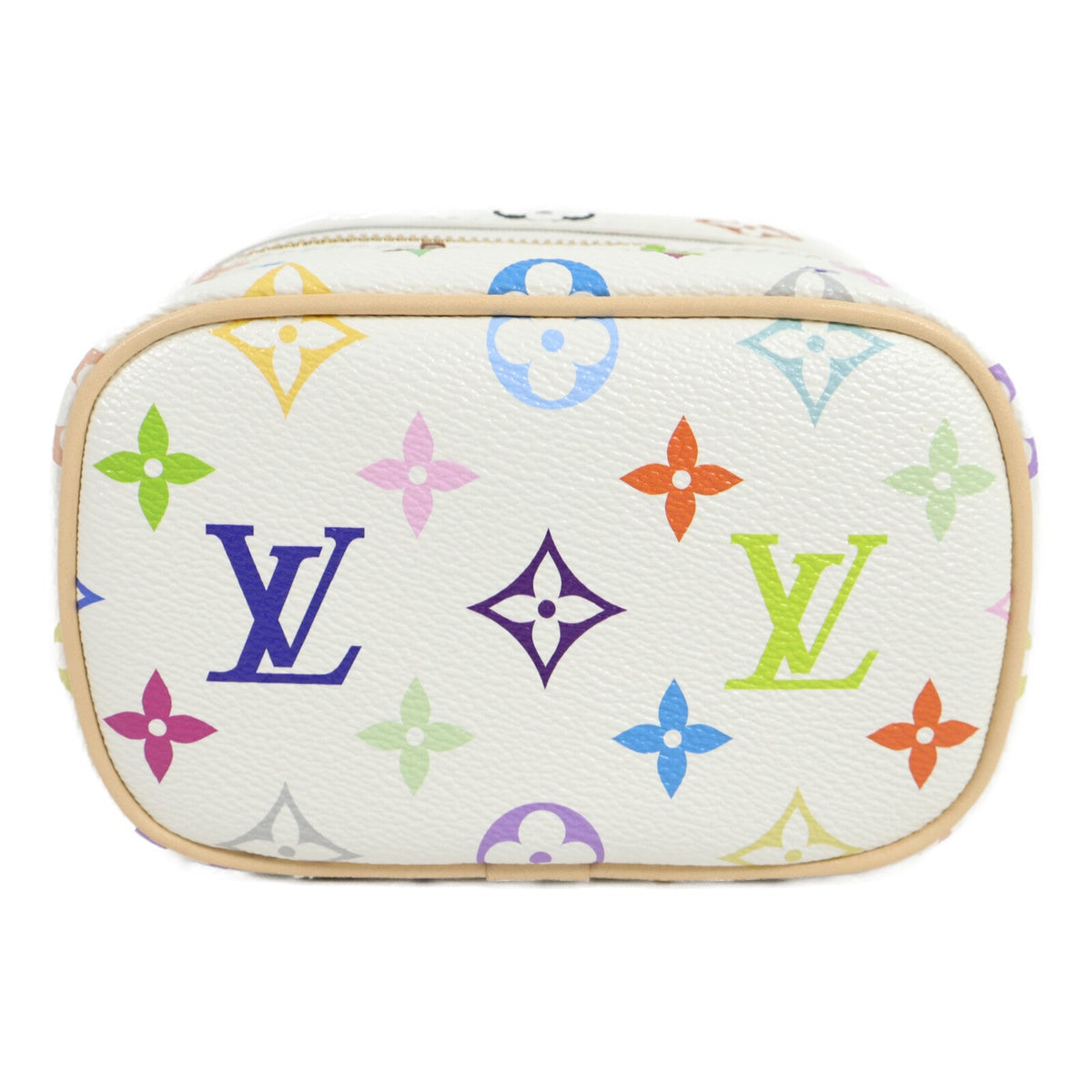 LOUIS VUITTON Louis Vuitton Ghw Lv X Tm Nice Nano Hand Bag M27941 Monogram Multicolore White image 4