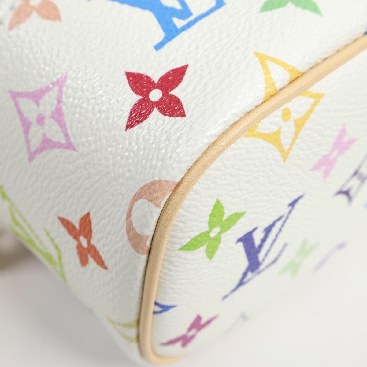 LOUIS VUITTON Louis Vuitton Ghw Lv X Tm Nice Nano Hand Bag M27941 Monogram Multicolore White image 10