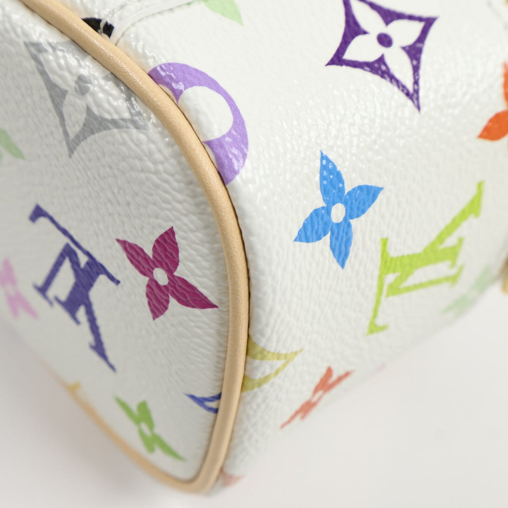 LOUIS VUITTON Louis Vuitton Ghw Lv X Tm Nice Nano Hand Bag M27941 Monogram Multicolore White image 11