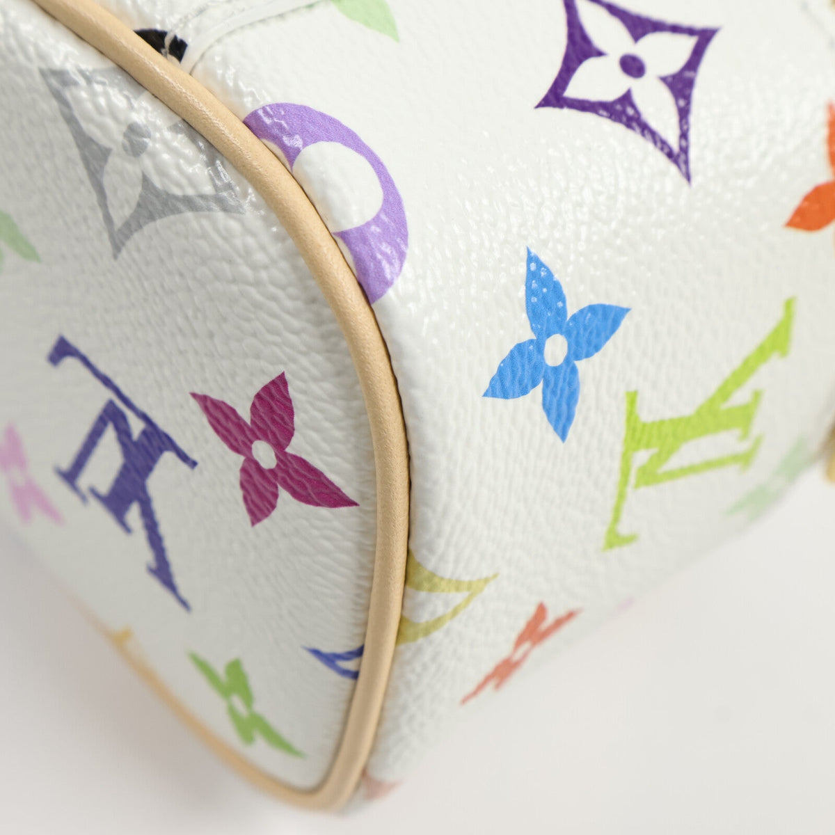 LOUIS VUITTON Louis Vuitton Ghw Lv X Tm Nice Nano Hand Bag M27941 Monogram Multicolore White image 11