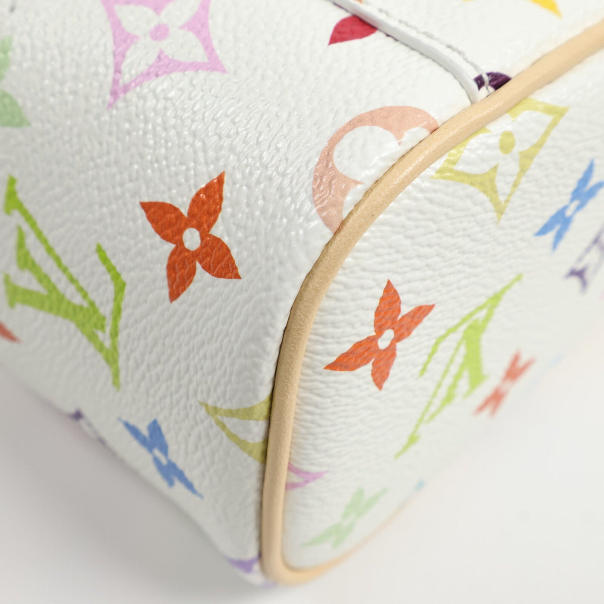 LOUIS VUITTON Louis Vuitton Ghw Lv X Tm Nice Nano Hand Bag M27941 Monogram Multicolore White image 12