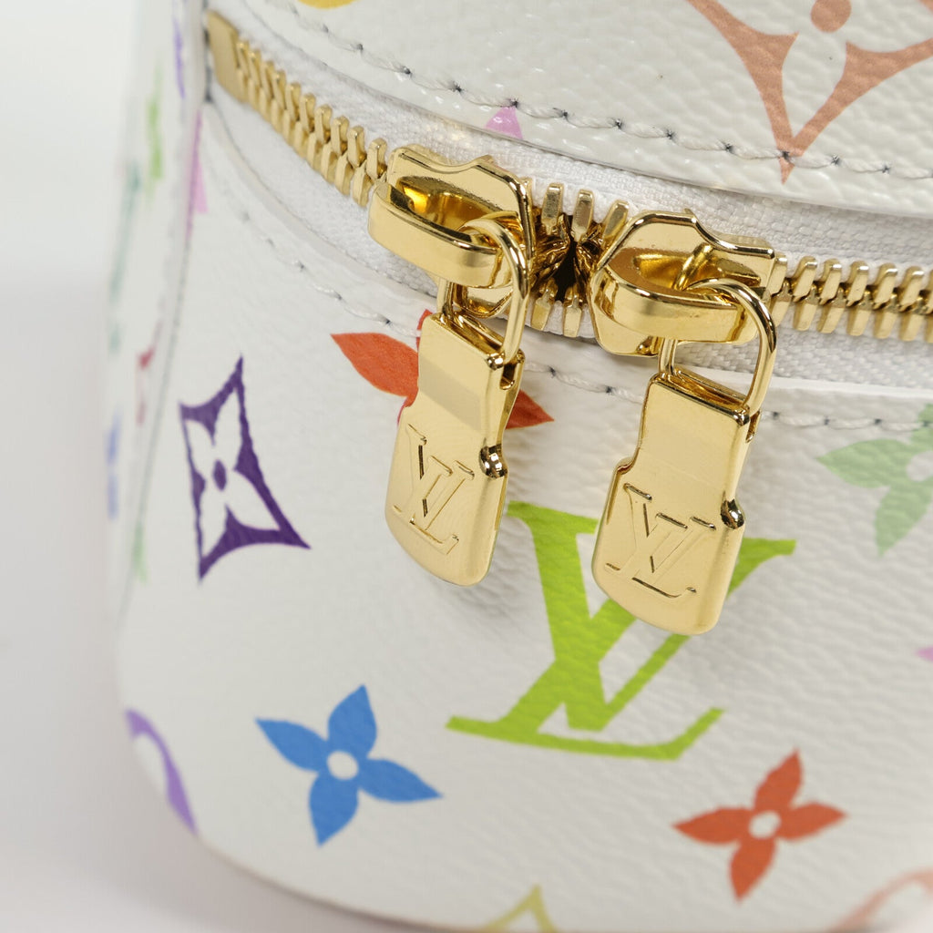 LOUIS VUITTON Louis Vuitton Ghw Lv X Tm Nice Nano Hand Bag M27941 Monogram Multicolore White image 8