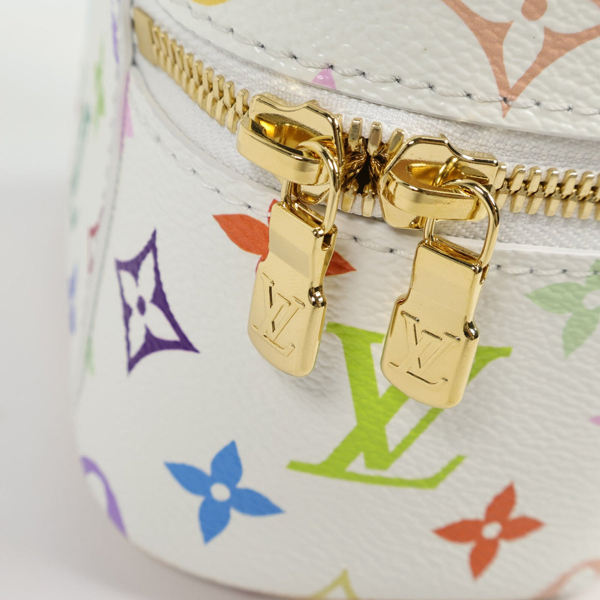 LOUIS VUITTON Louis Vuitton Ghw Lv X Tm Nice Nano Hand Bag M27941 Monogram Multicolore White image 8
