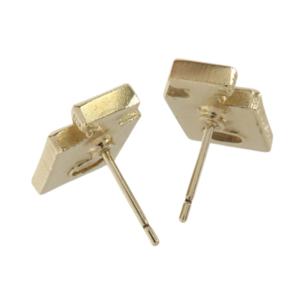 CHANEL Chanel Cc Earrings Metal Gold image 4