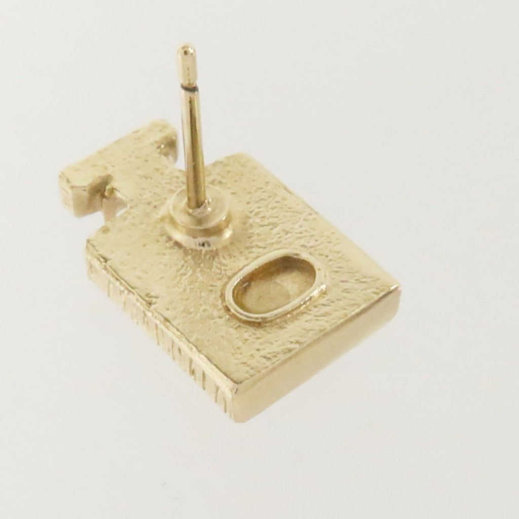 CHANEL Chanel Cc Earrings Metal Gold image 8