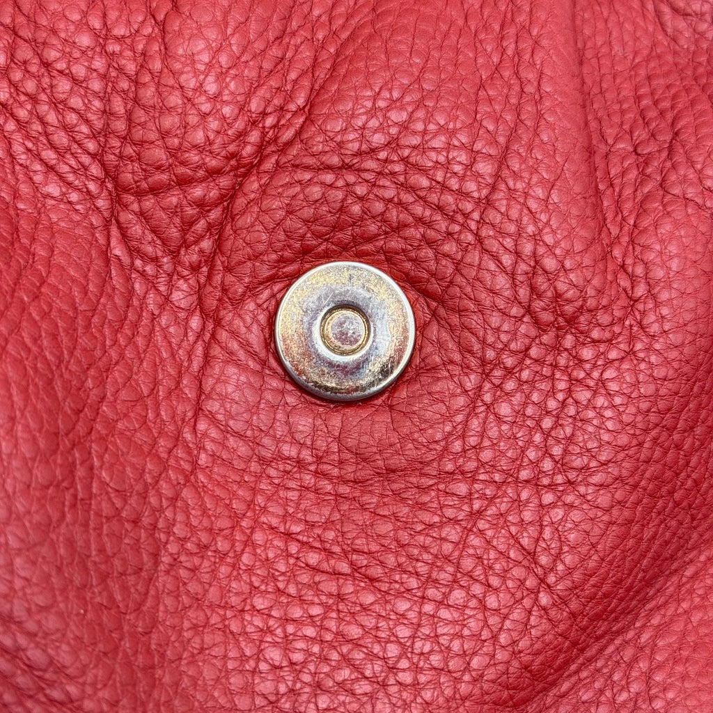 Marc by Marc Jacobs Standard Supply Red Leather Flap Shoulder Bag