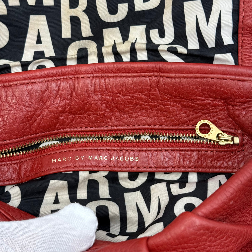 Marc by Marc Jacobs Standard Supply Red Leather Flap Shoulder Bag