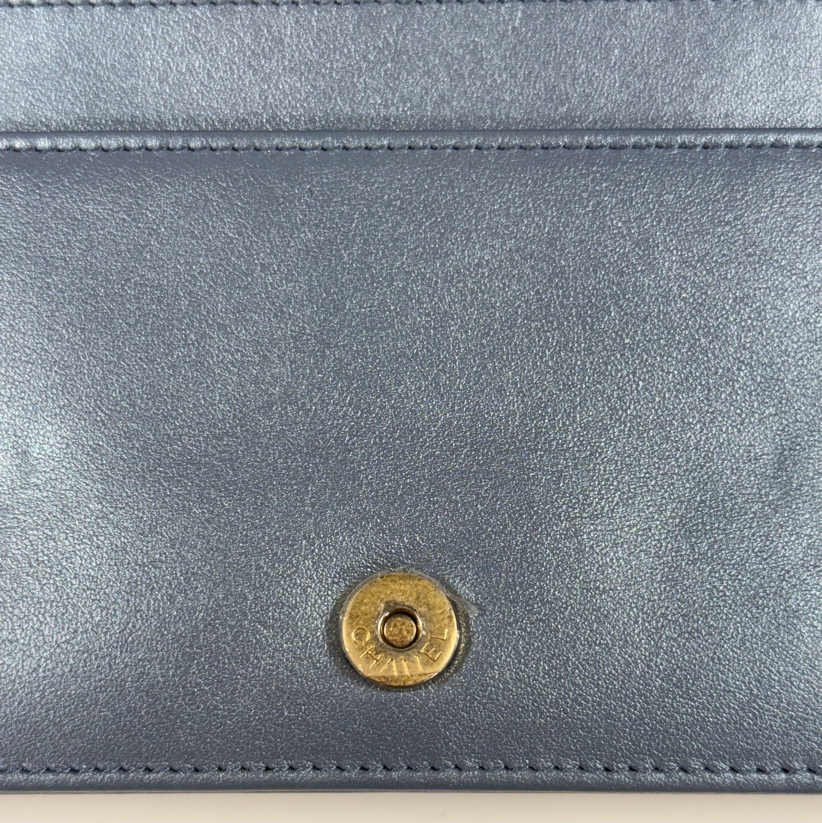 Chanel Vintage Iridescent Quilted Lambskin Flap Crossbody Bag