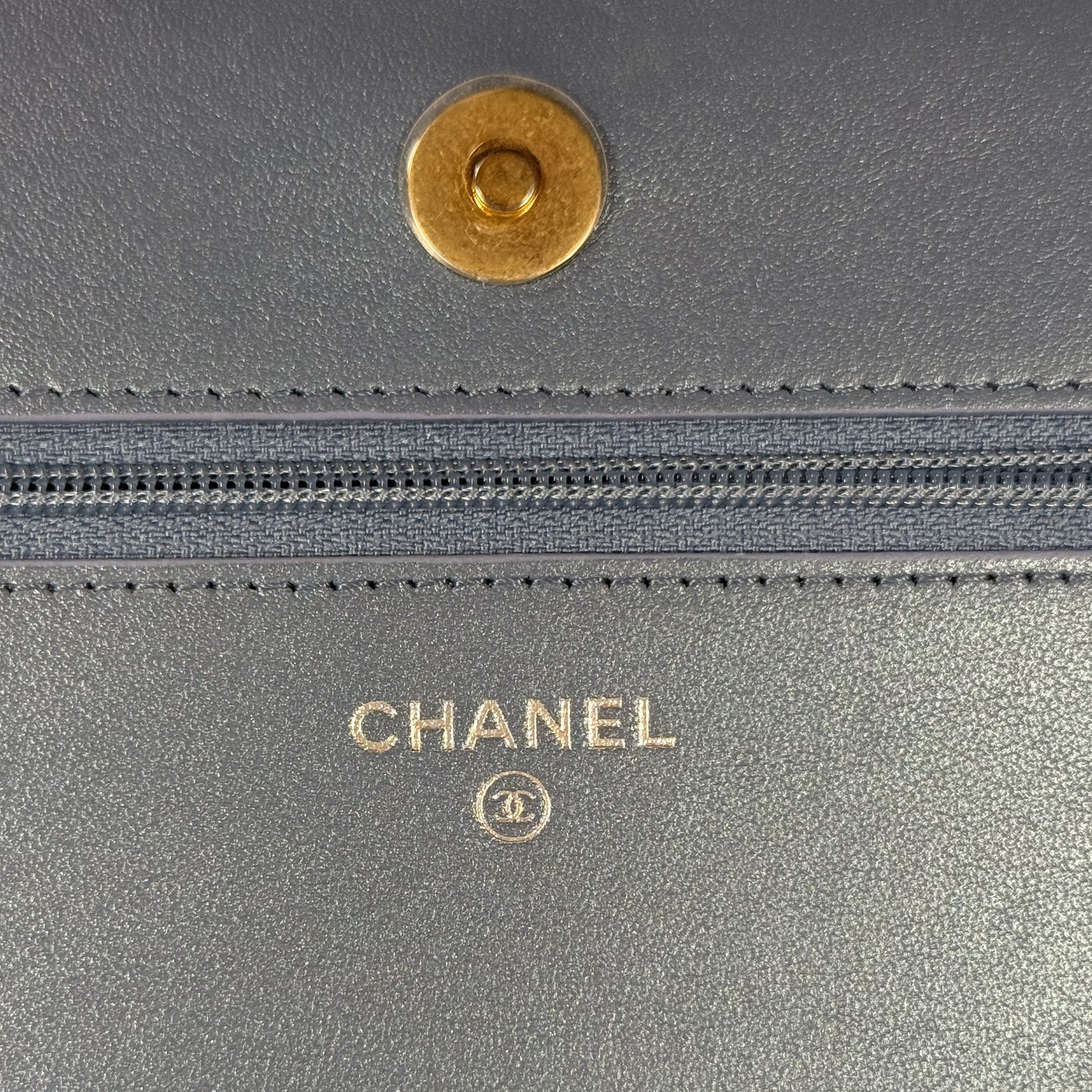 Chanel Vintage Iridescent Quilted Lambskin Flap Crossbody Bag
