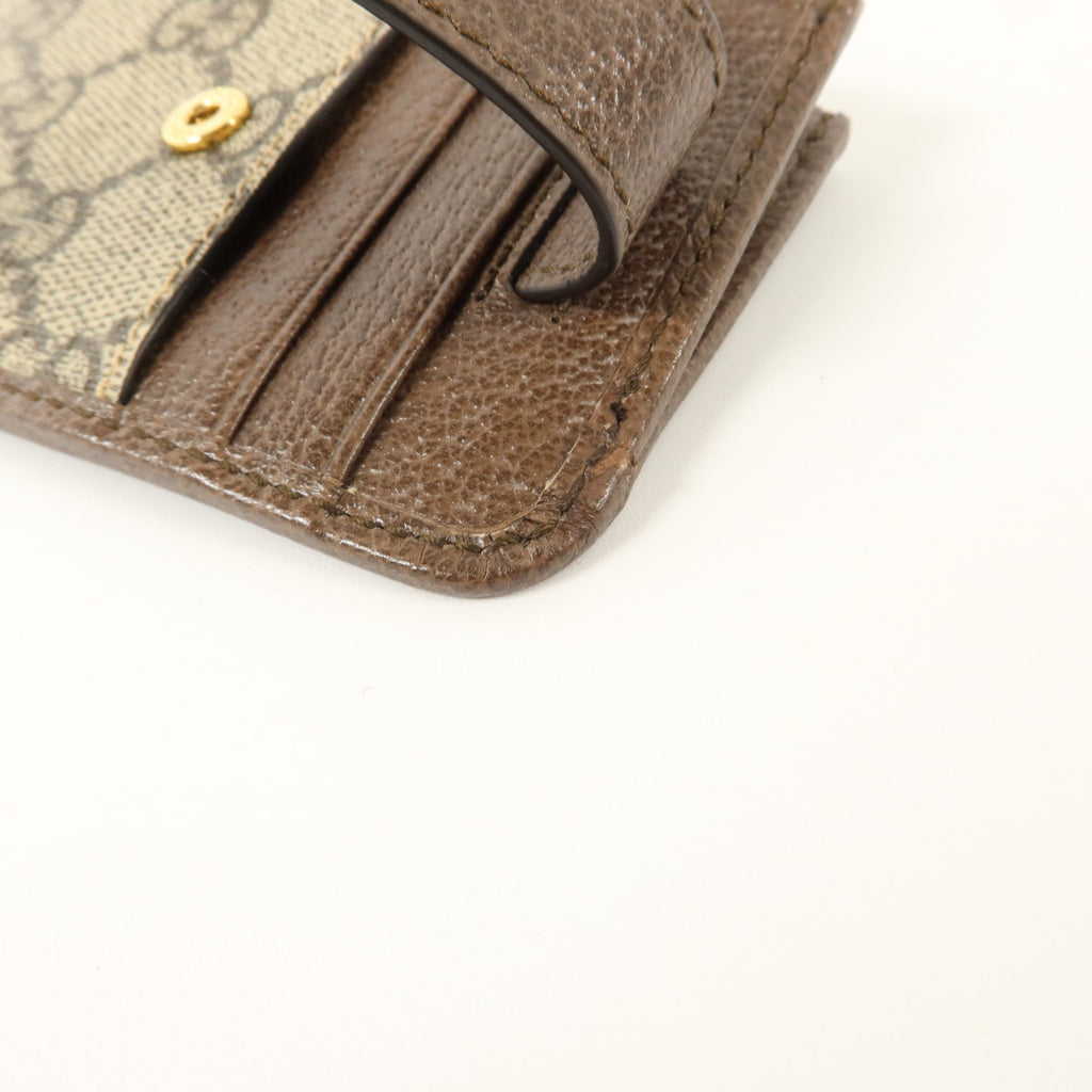 GUCCI Gucci Gg Ghw Card Holder 671723 Coated Canvas Brown image 12