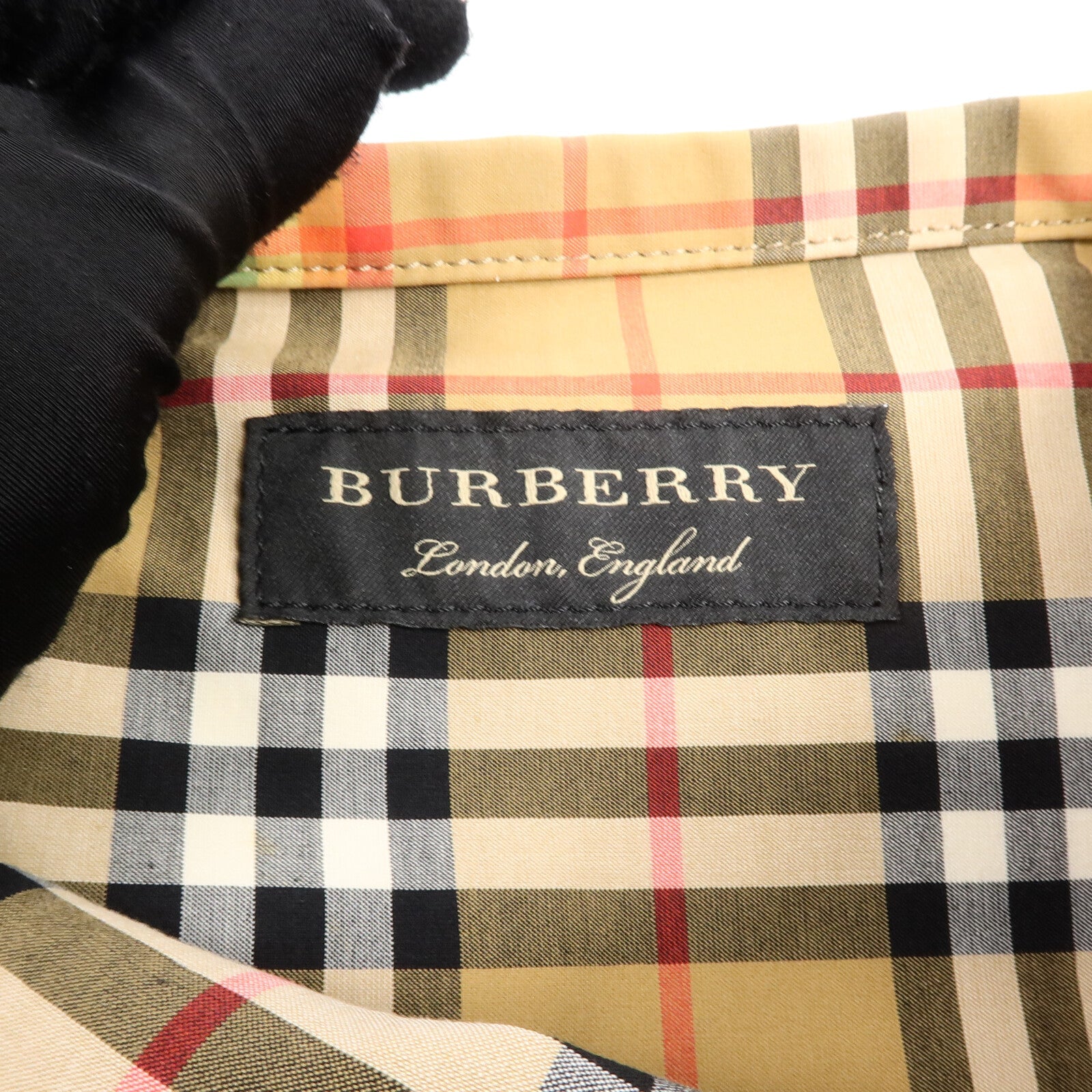 BURBERRY Burberry Ghw Rainbow Shopper Tote Bag 4077215 Nylon Brown image 6