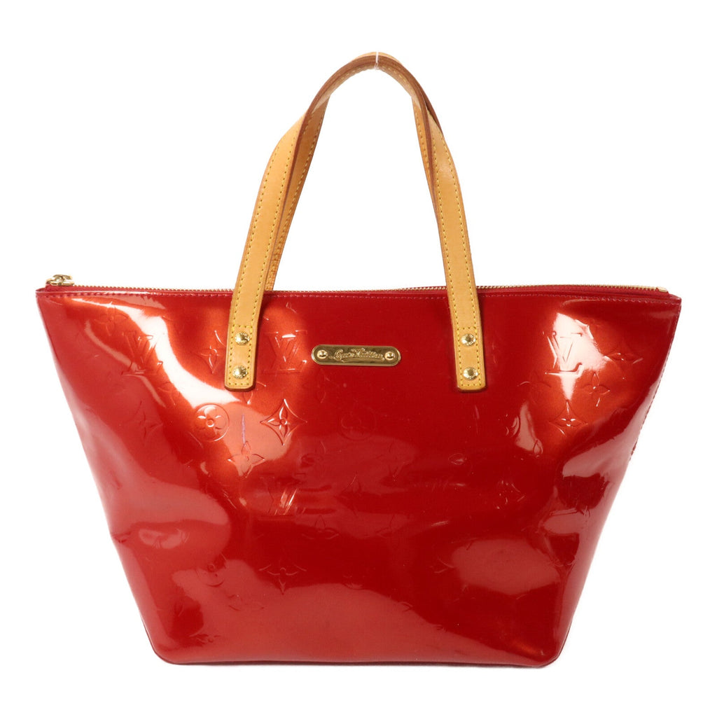 LOUIS VUITTON Louis Vuitton Lv Ghw Bellevue Pm Handbag M93583 Monogram Vernis Red image 1