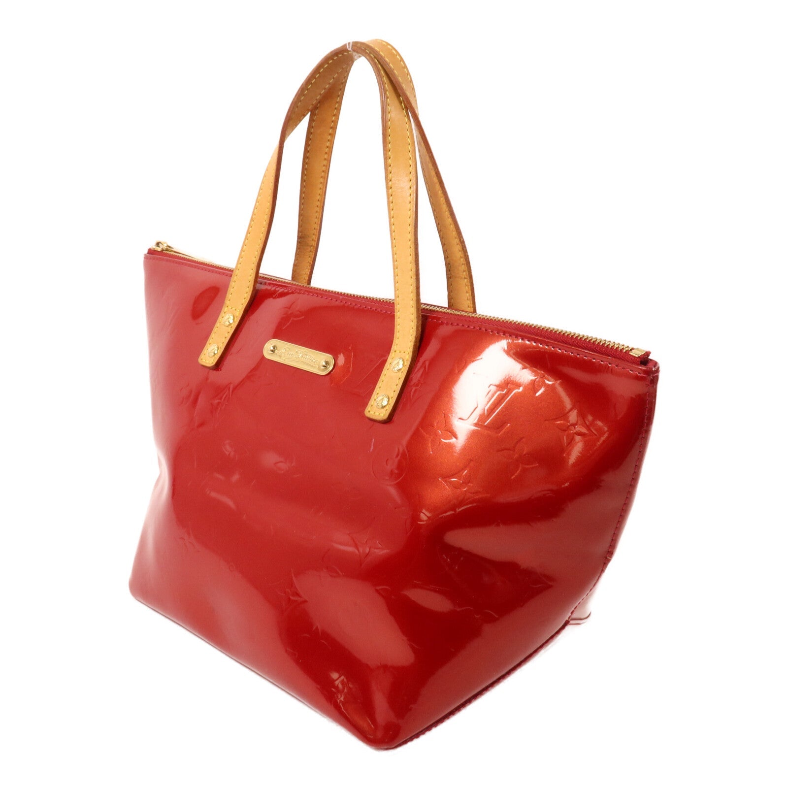LOUIS VUITTON Louis Vuitton Lv Ghw Bellevue Pm Handbag M93583 Monogram Vernis Red image 3