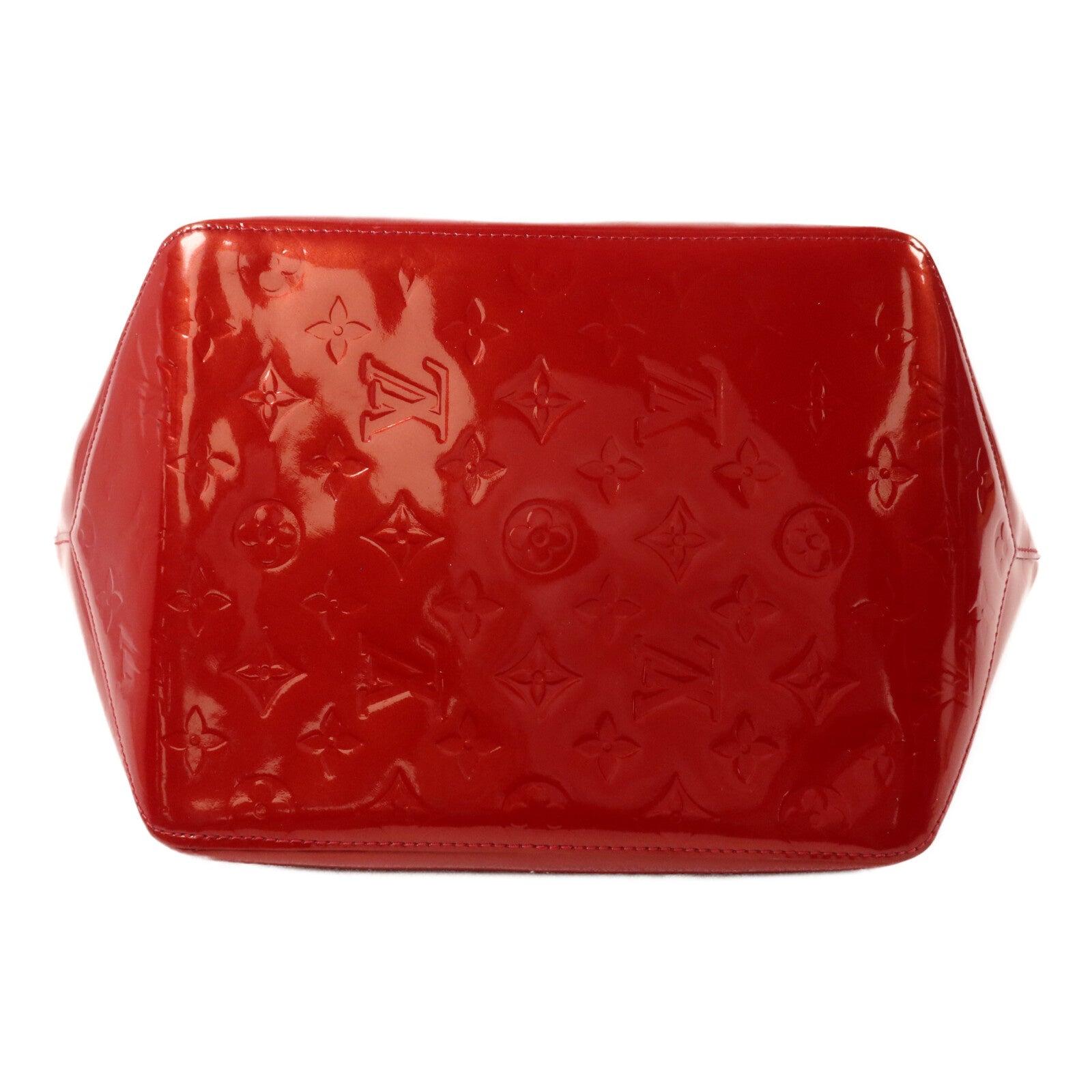 LOUIS VUITTON Louis Vuitton Lv Ghw Bellevue Pm Handbag M93583 Monogram Vernis Red image 4