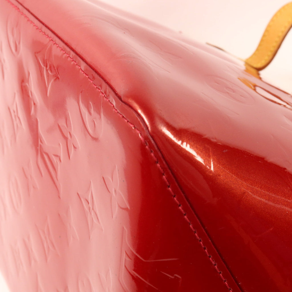 LOUIS VUITTON Louis Vuitton Lv Ghw Bellevue Pm Handbag M93583 Monogram Vernis Red image 14