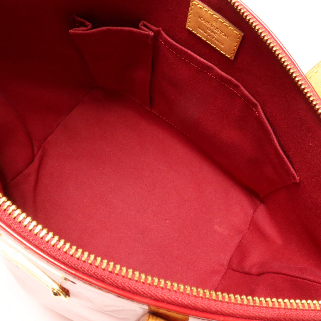 LOUIS VUITTON Louis Vuitton Lv Ghw Bellevue Pm Handbag M93583 Monogram Vernis Red image 5