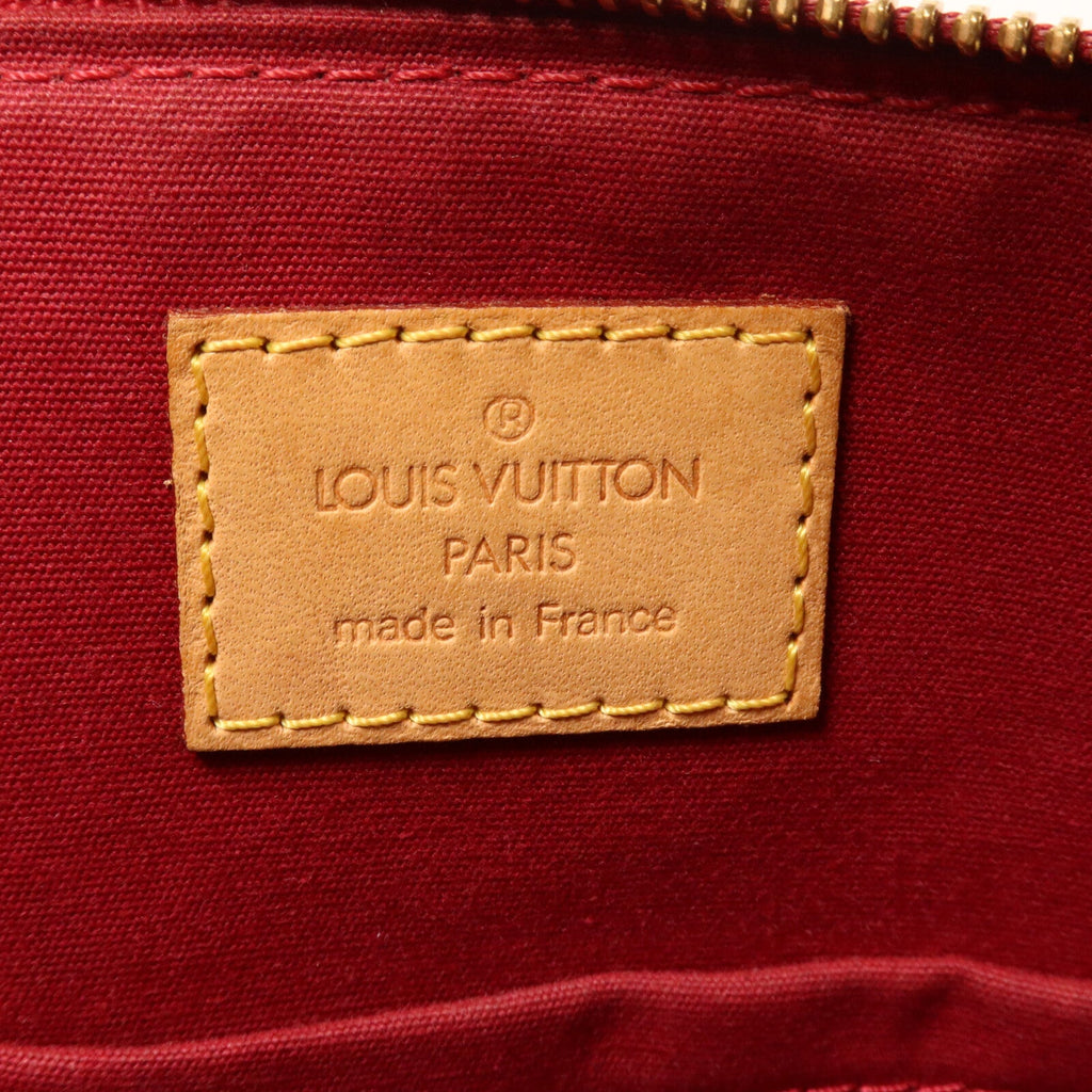 LOUIS VUITTON Louis Vuitton Lv Ghw Bellevue Pm Handbag M93583 Monogram Vernis Red image 6