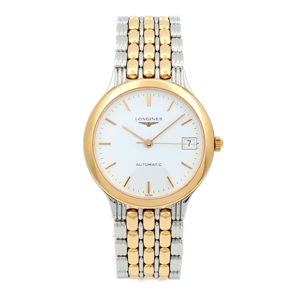 LONGINES Longines La Grande Classique L5.650.3 Automatic Watch Ss/Gold Plated White image 2