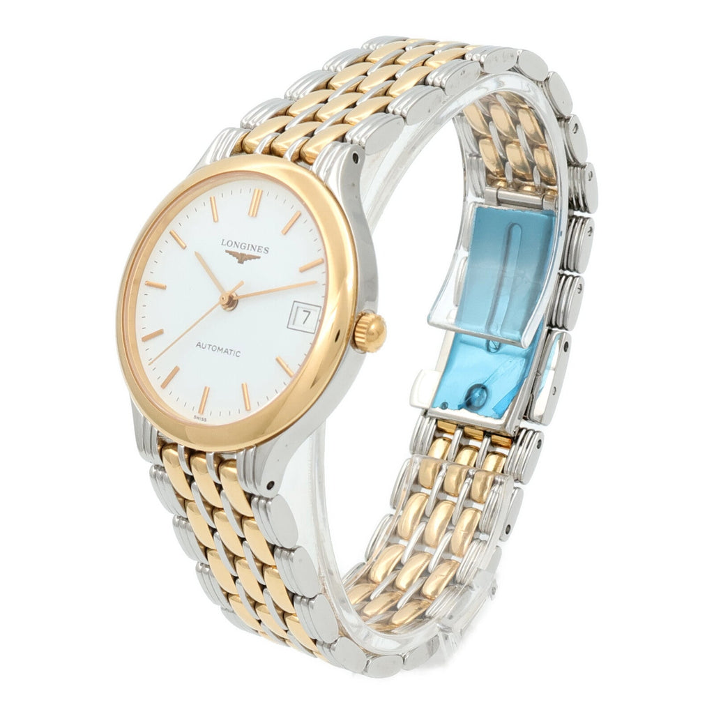 LONGINES Longines La Grande Classique L5.650.3 Automatic Watch Ss/Gold Plated White image 3