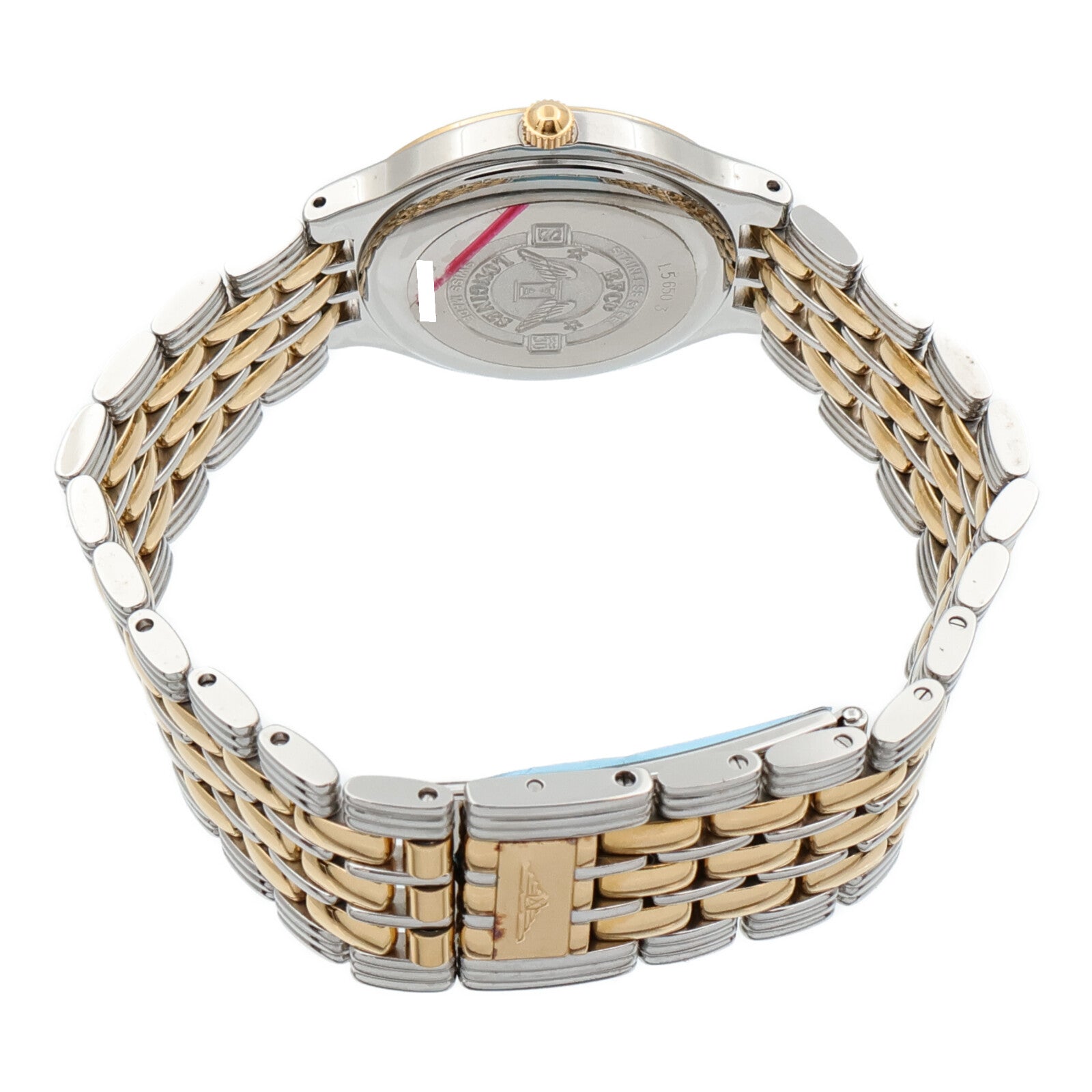 LONGINES Longines La Grande Classique L5.650.3 Automatic Watch Ss/Gold Plated White image 5