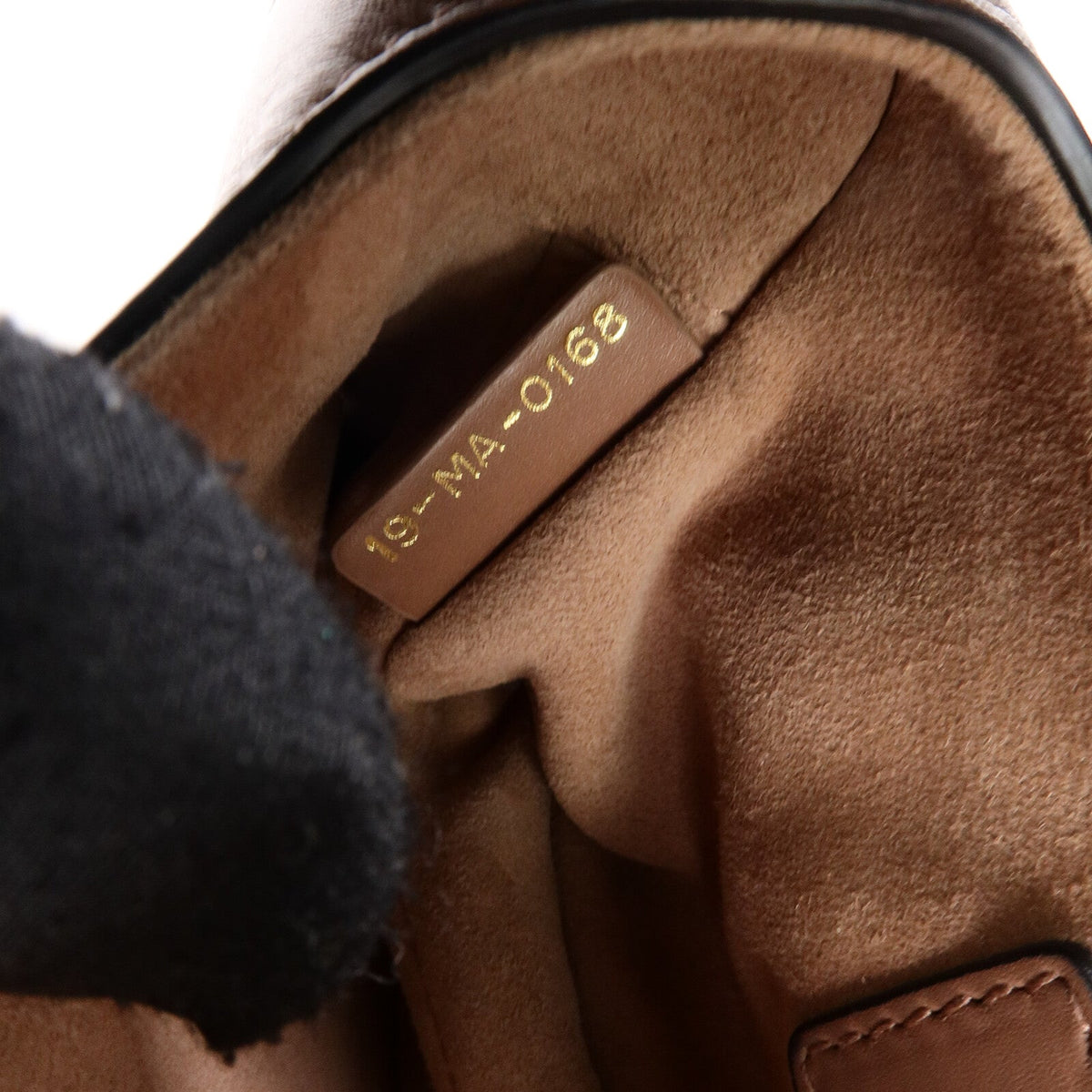 DIOR Christian Dior Cd Ghw Saddle Mini Shoulder Bag Calfskin Leather Brown image 7