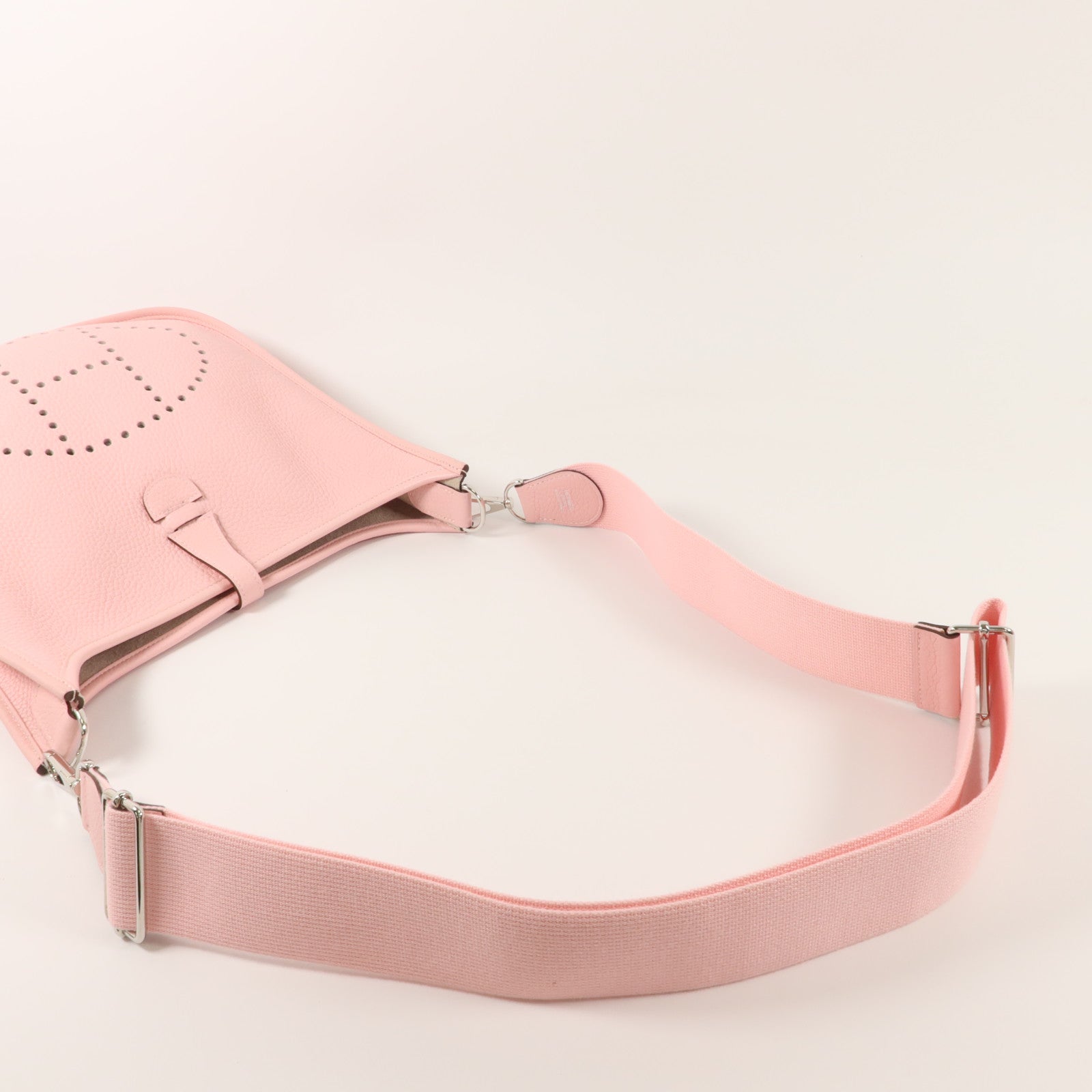 HERMES Hermes Phw Evelyne Pm Shoulder Bag Clemence Leather Rose Sakura image 8