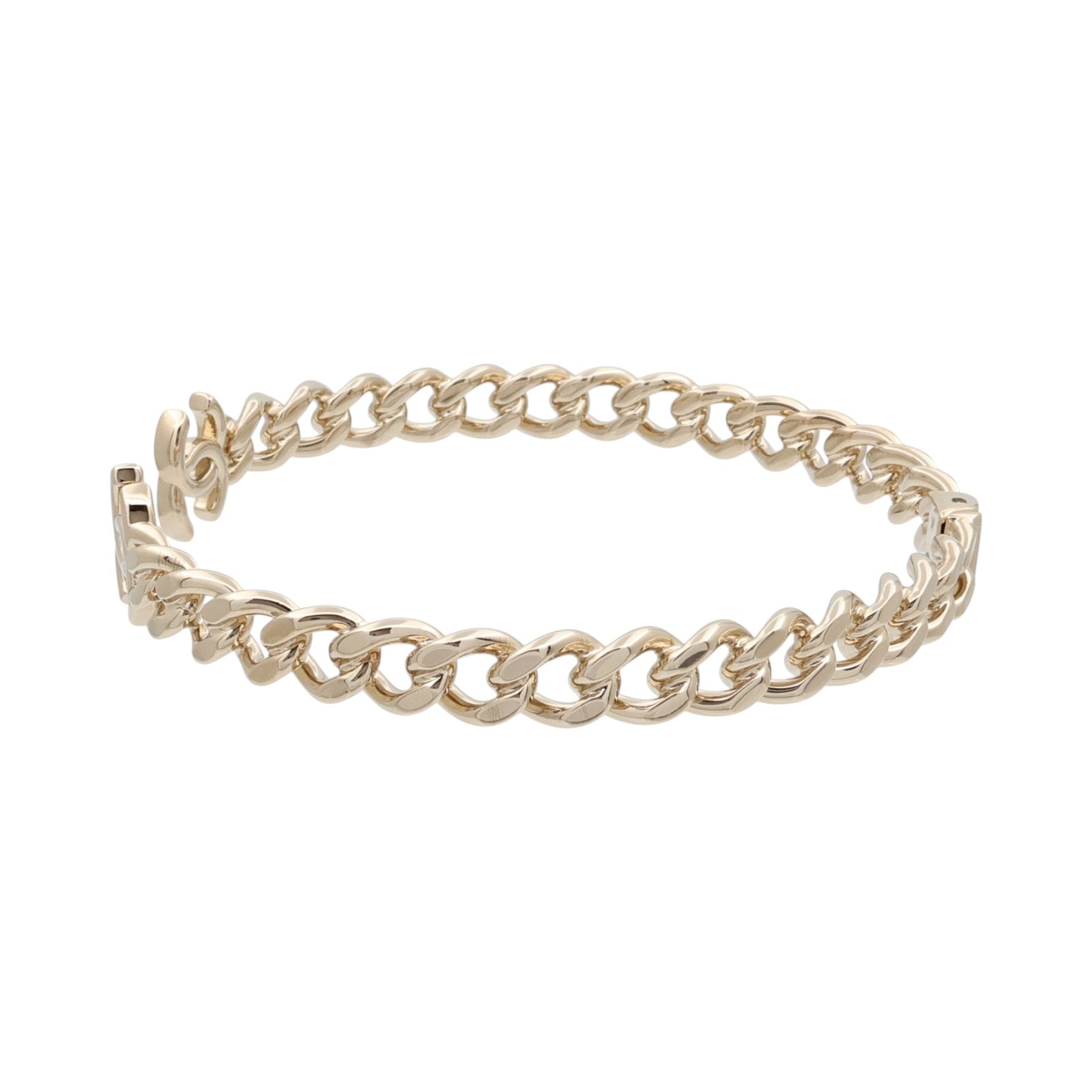 CHANEL Chanel Cc Choker Necklace B22c Metal Gold image 3