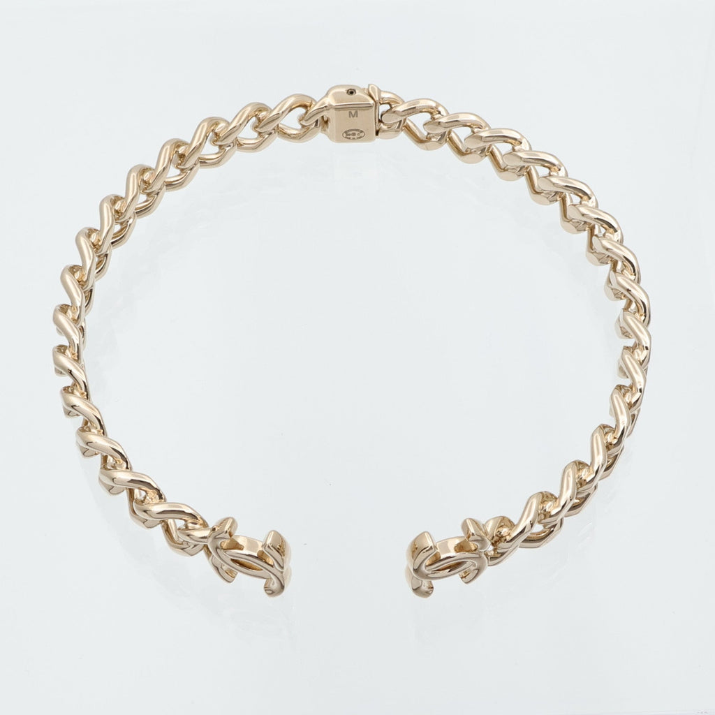 CHANEL Chanel Cc Choker Necklace B22c Metal Gold image 5