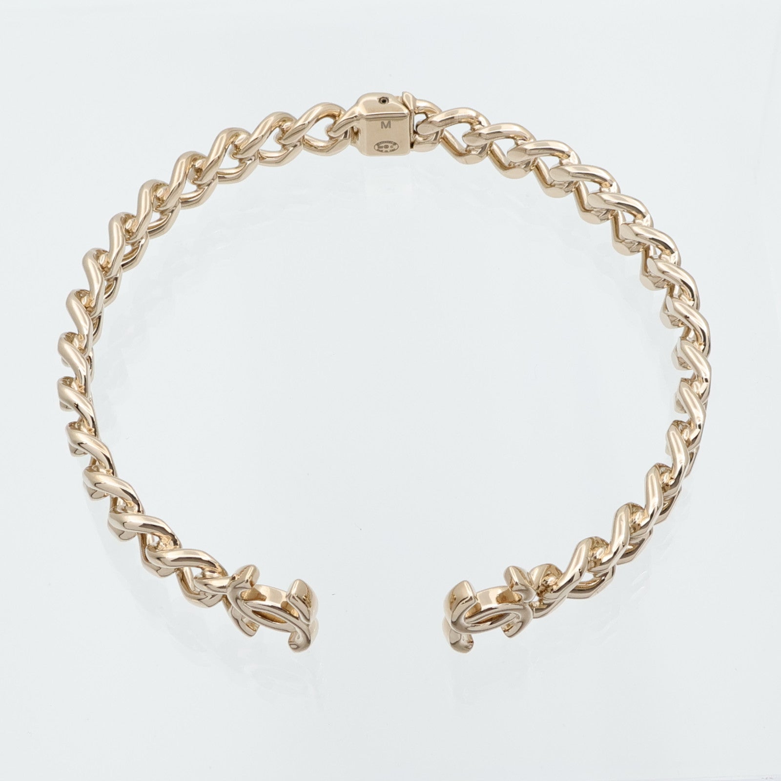 CHANEL Chanel Cc Choker Necklace B22c Metal Gold image 5