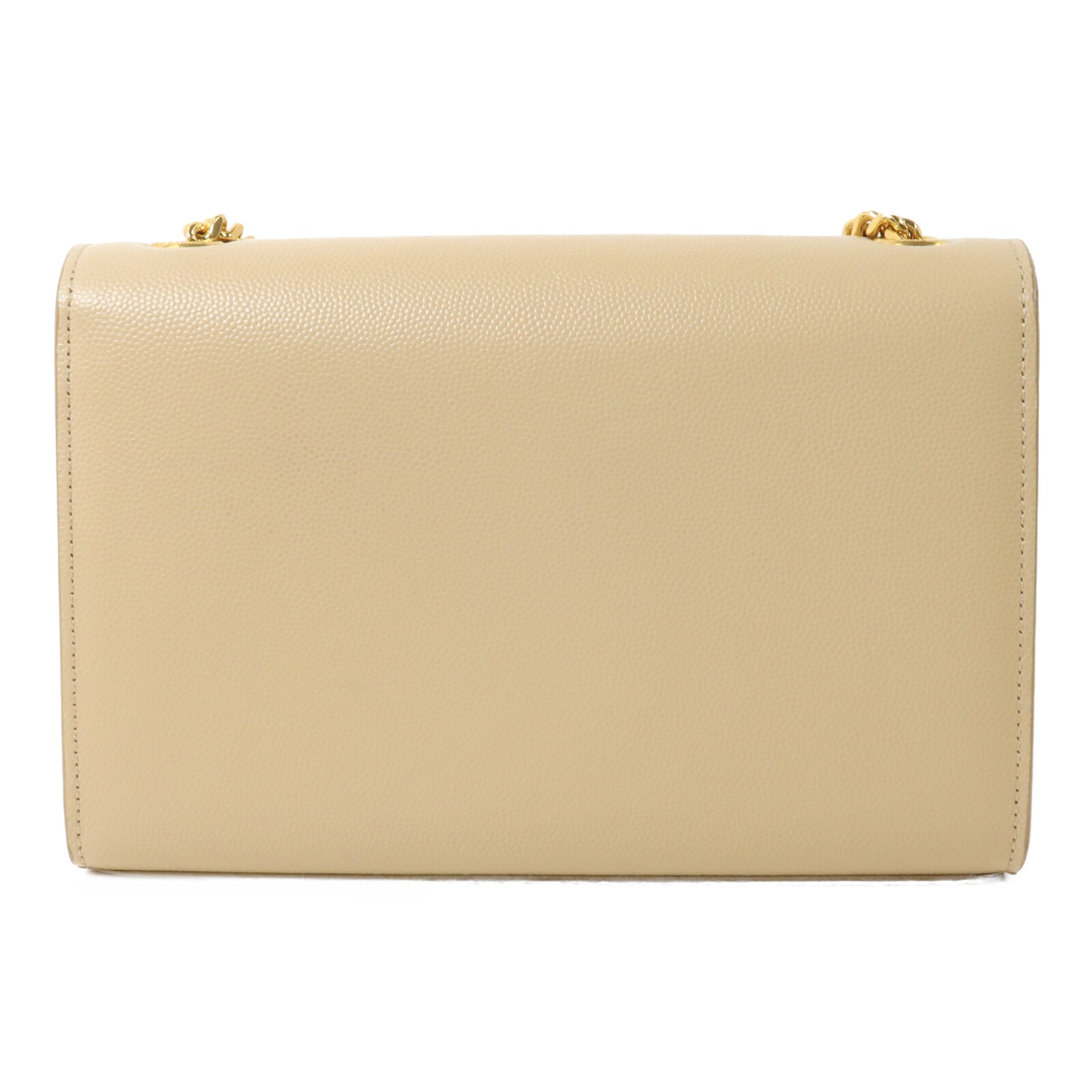 SAINT LAURENT Saint Laurent Ysl Ghw Kate Small Chain Shoulder Bag 469390 Calfskin Beige image 2