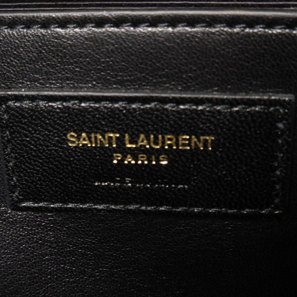 SAINT LAURENT Saint Laurent Ysl Ghw Kate Small Chain Shoulder Bag 469390 Calfskin Beige image 6