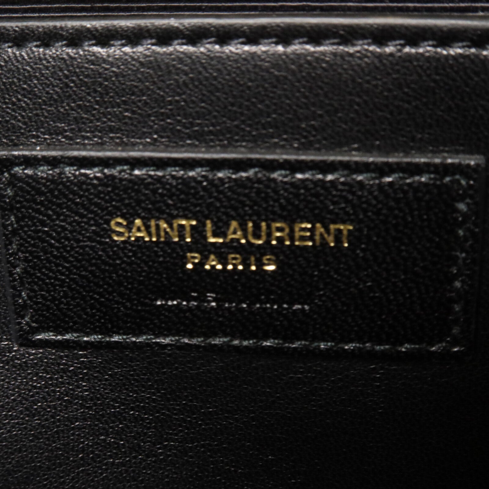 SAINT LAURENT Saint Laurent Ysl Ghw Kate Small Chain Shoulder Bag 469390 Calfskin Beige image 6