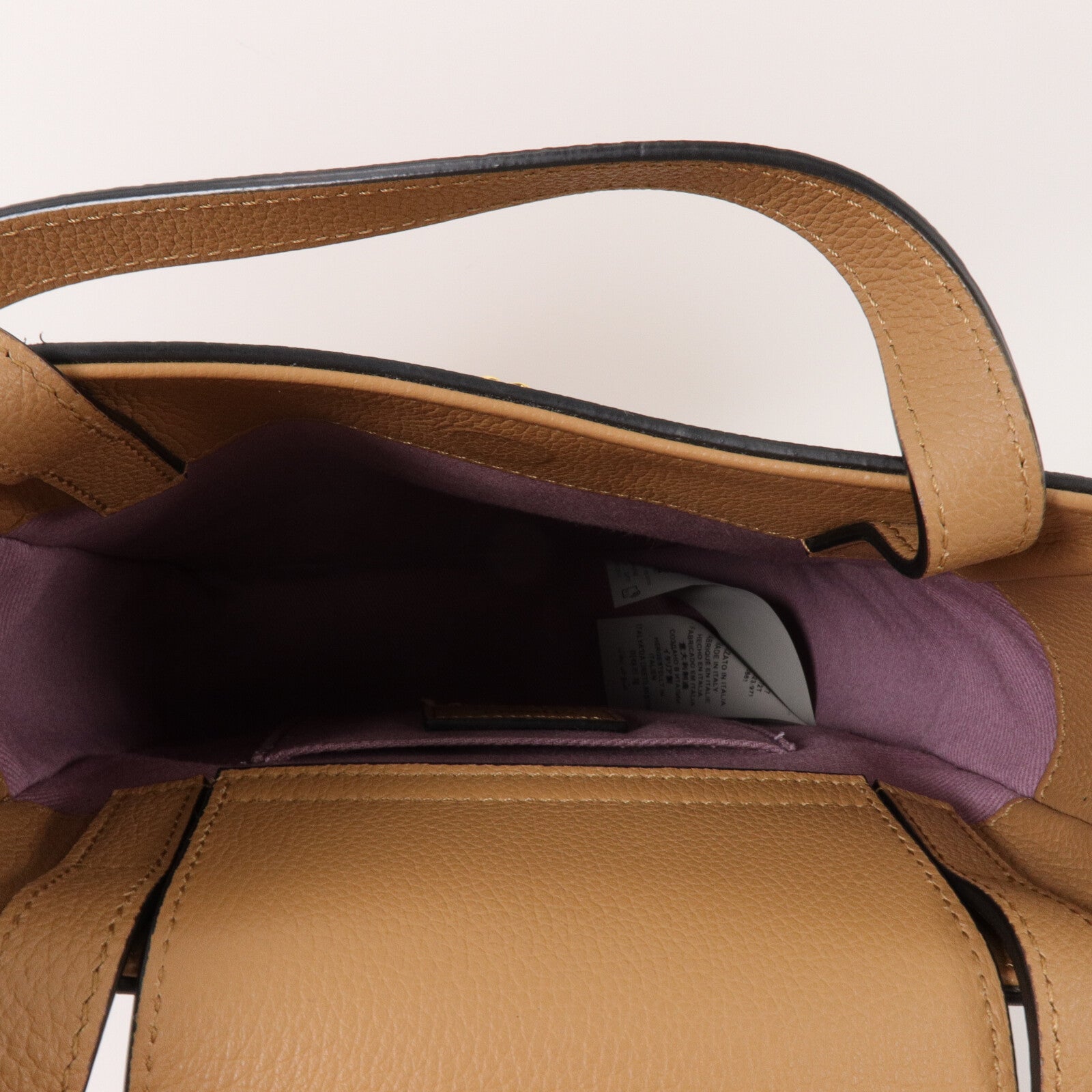 VERSACE Versace Ghw Medusa Hobo 2 Way Shoulder Bag 1011777 Calfskin Leather Brown image 5
