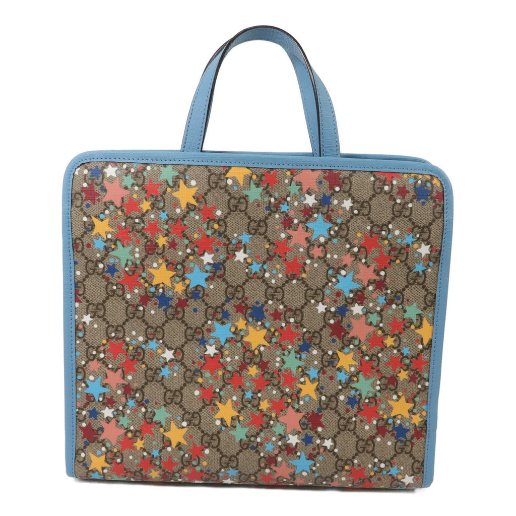 GUCCI Gucci Gg Shw X Yuko Higuchi Kids Tote Bag 630542 Coated Canvas Brown image 2