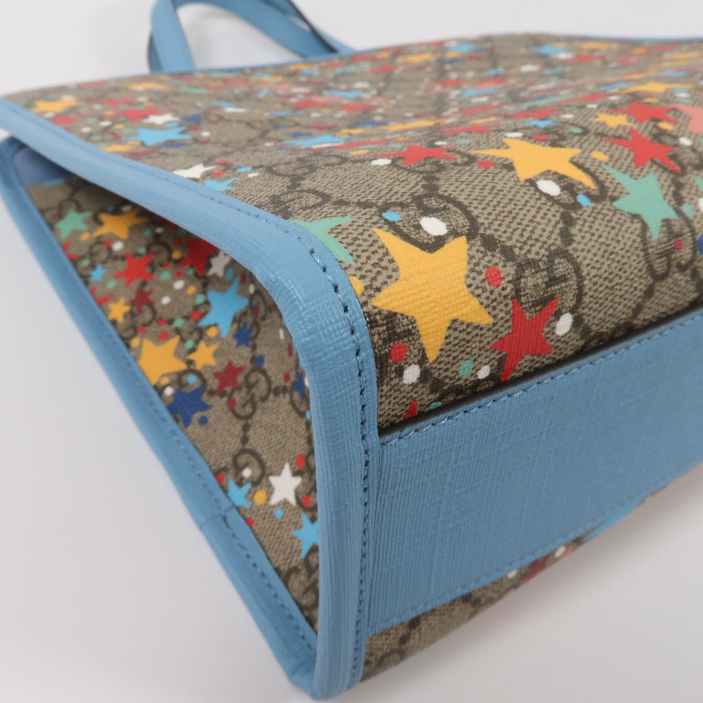 GUCCI Gucci Gg Shw X Yuko Higuchi Kids Tote Bag 630542 Coated Canvas Brown image 9