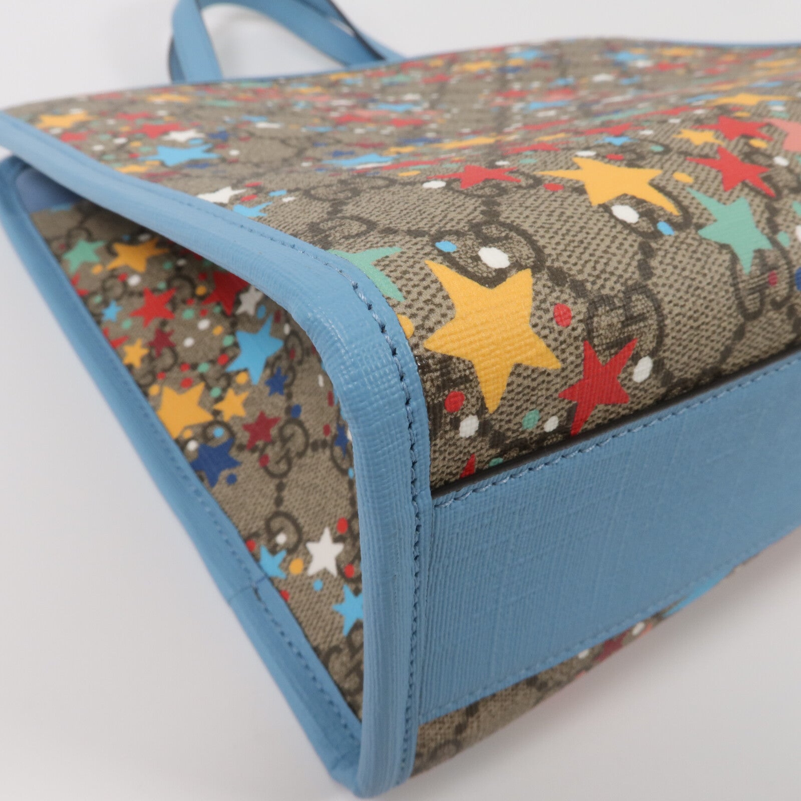 GUCCI Gucci Gg Shw X Yuko Higuchi Kids Tote Bag 630542 Coated Canvas Brown image 9